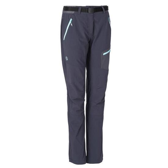 Pantalón Mujer Ternua Gundora Pt W Gris impermeable