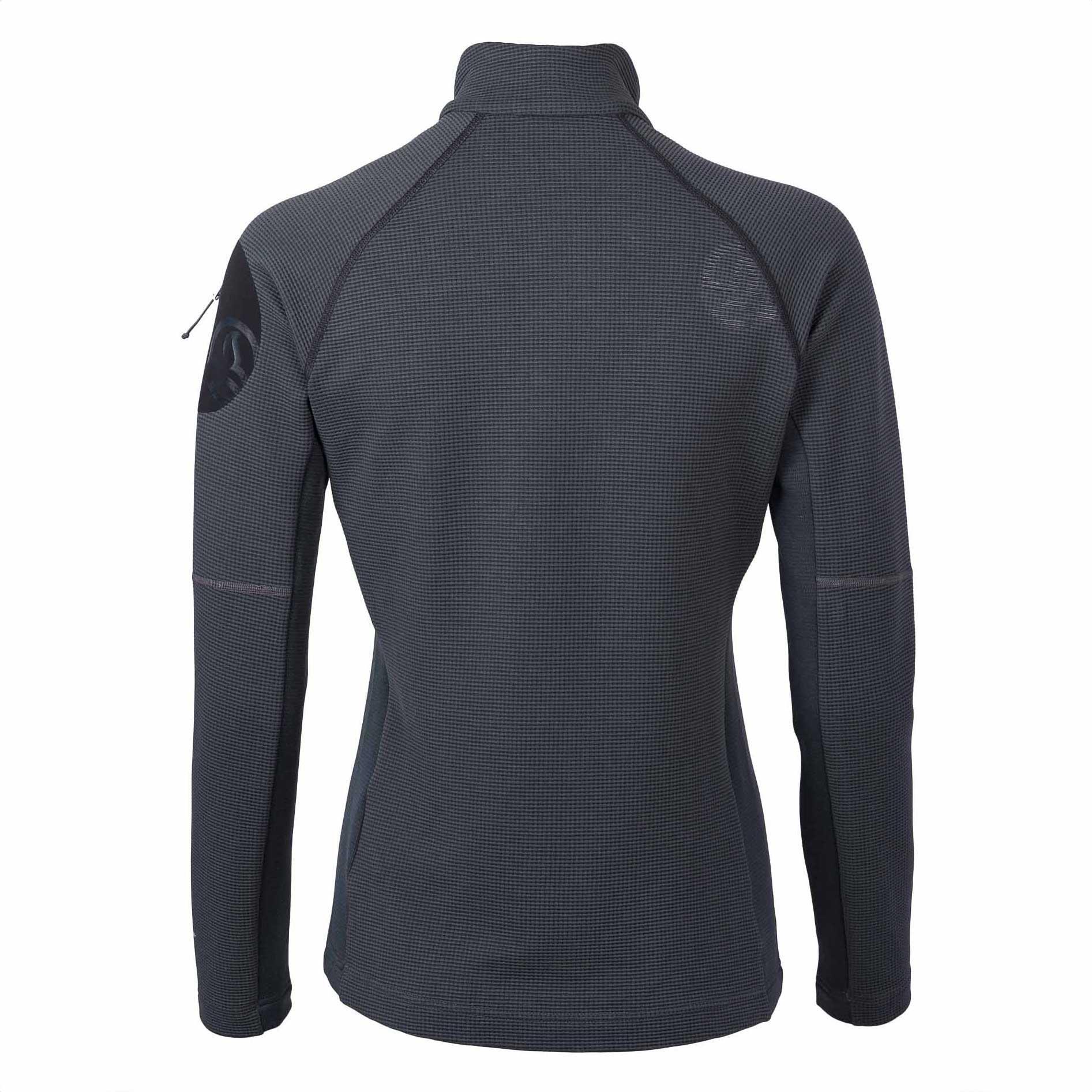 Camiseta Manga Larga Mujer Ternua LemikA 1/2 Zip W Gris Warmshell 2/2