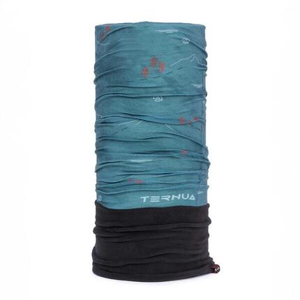 Cubre Cuello Niño Ternua Dane Azul Tejido Polartec