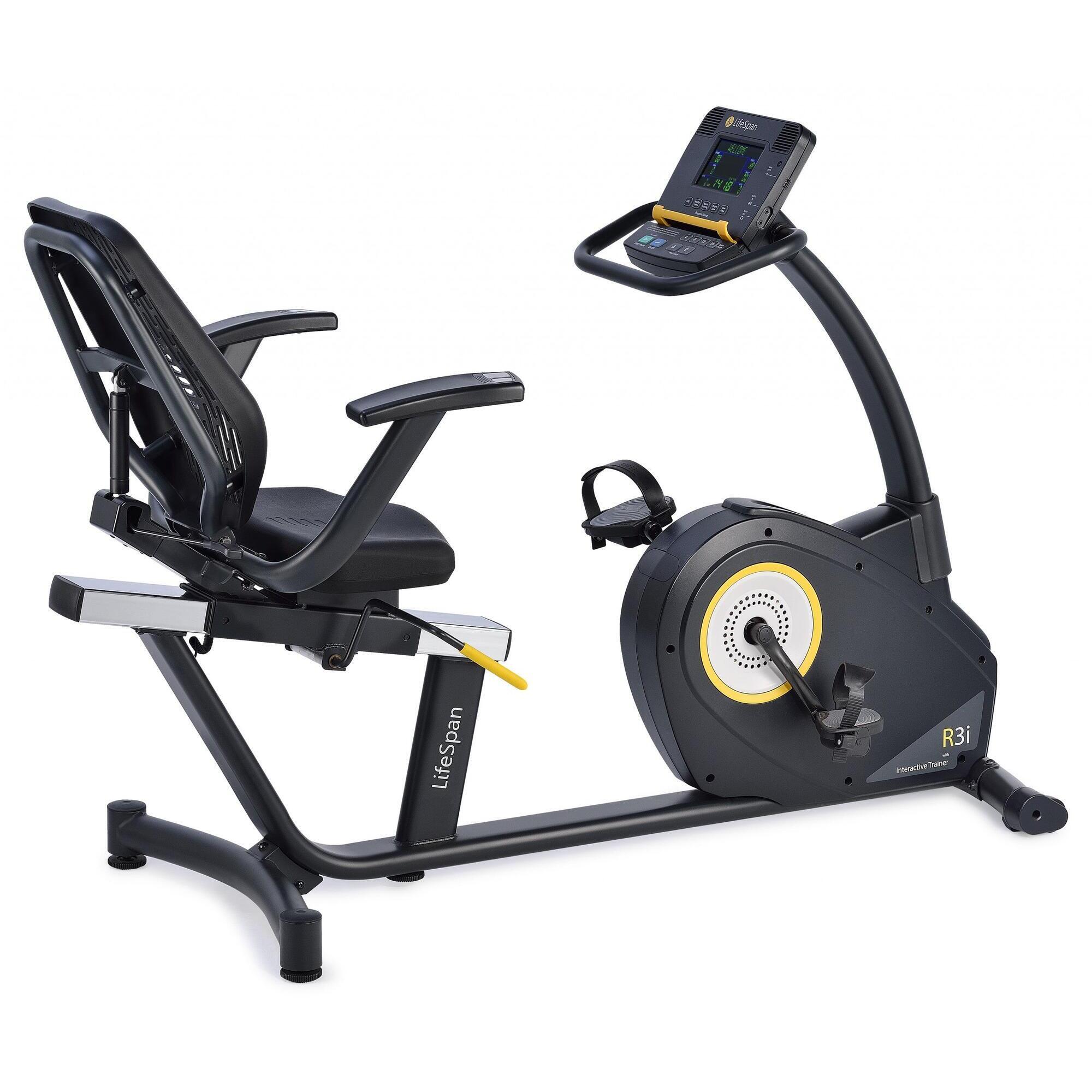 Lifespan - Vélo Couché De Fitness R3i - Vélo D'Appartement - Noir - Taille Unique - Decathlon