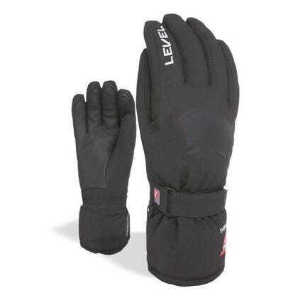 Guantes de esquí Super Radiator JR Gore-Tex Niños Negro
