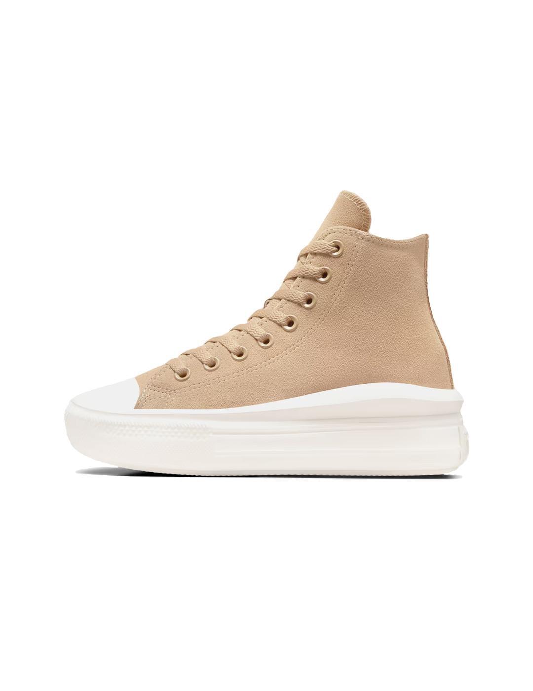 Women's Converse Move platform Brown sneakers 2/7