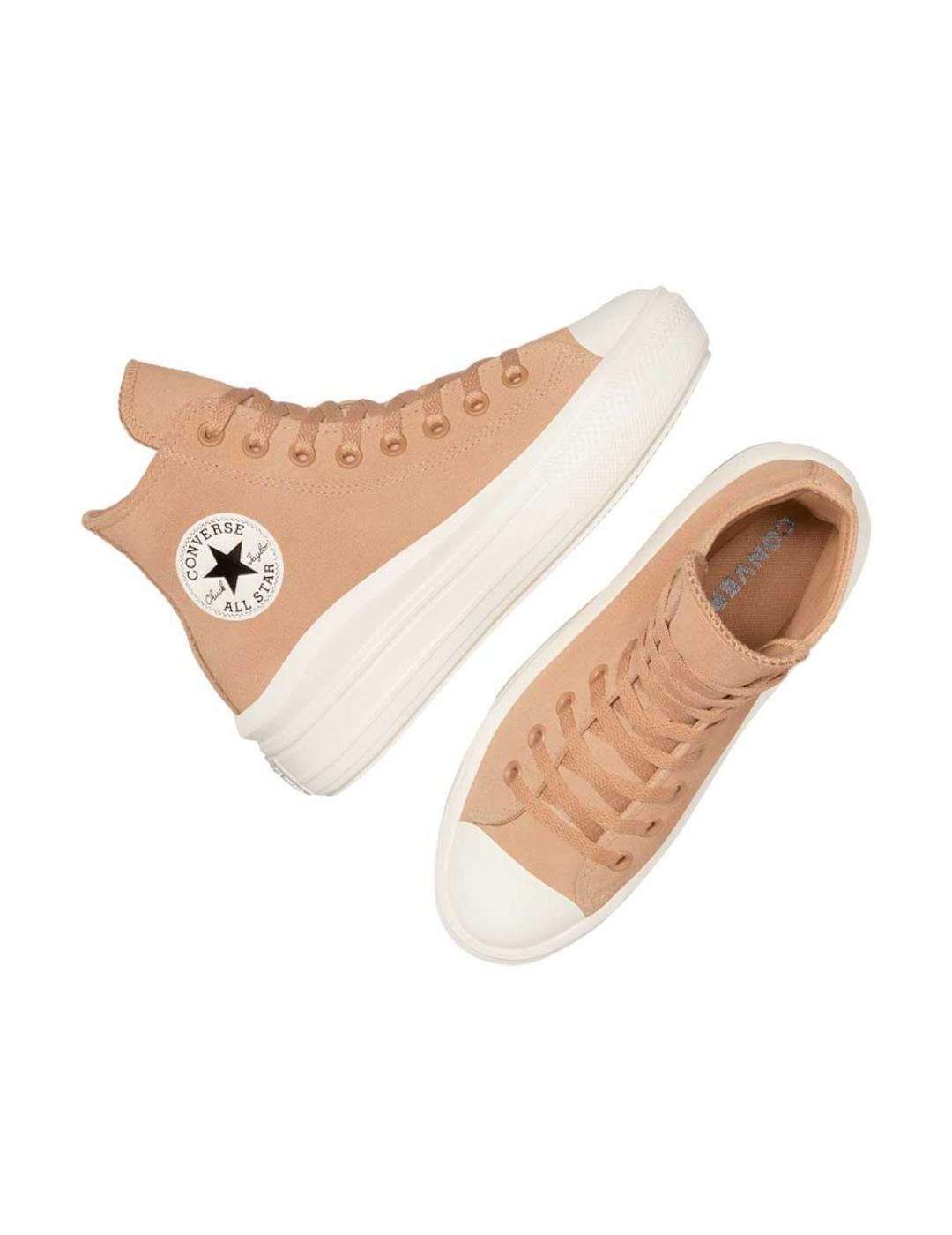 Women's Converse Move platform Brown sneakers 6/7