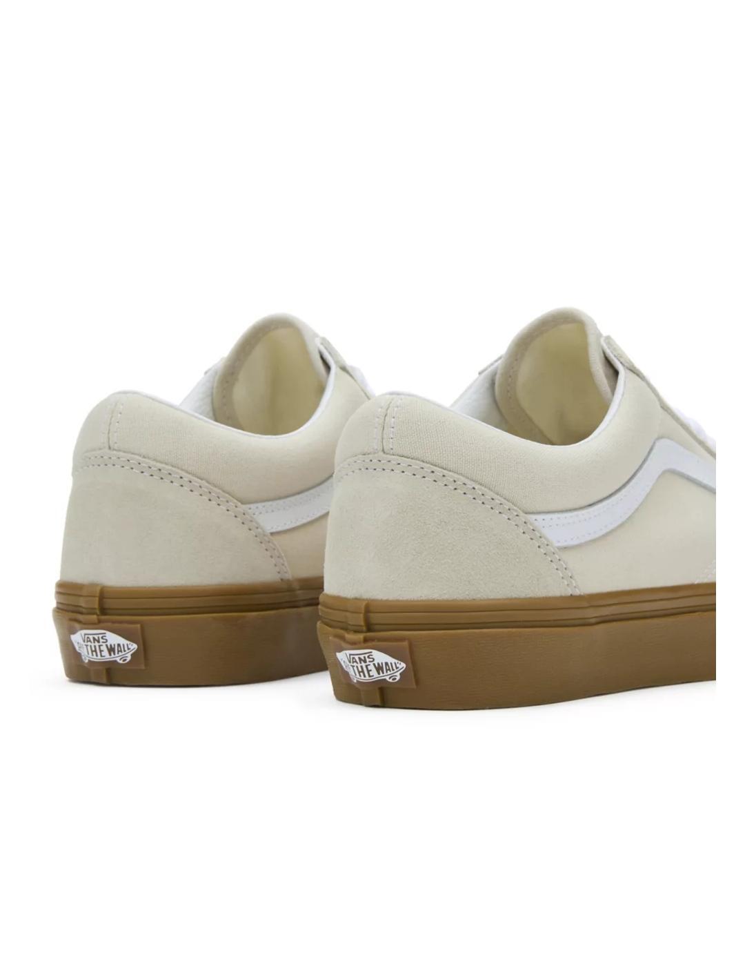 Sapato para Homem Vans Old Skool Bege 5/7