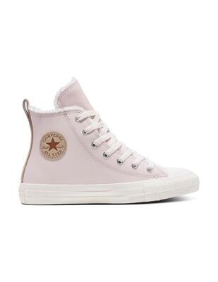Zapatillas para Niña Converse Leather&sherpa Rosa