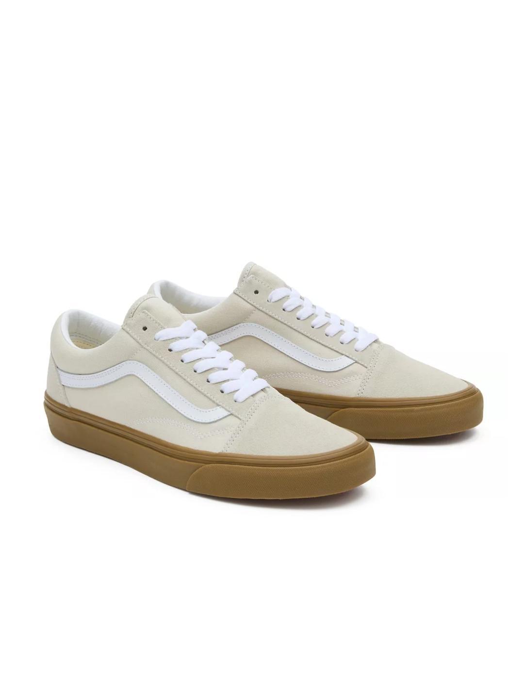 Sapato para Homem Vans Old Skool Bege 3/7