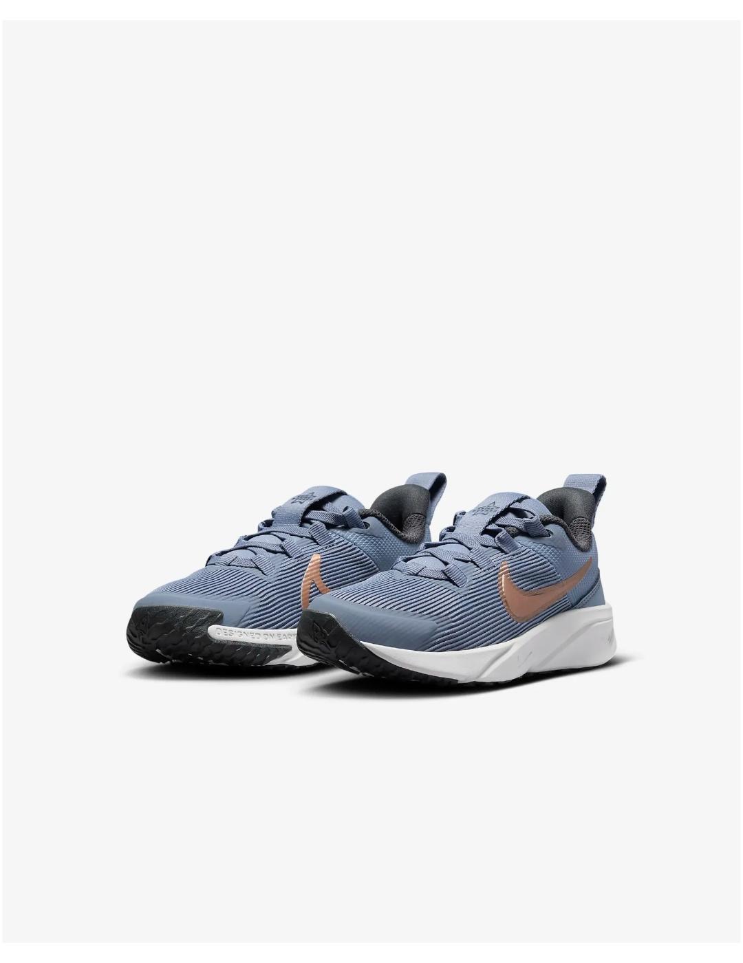 Zapatillas para Niño Nike Star runner 4 nn  Azul 3/7