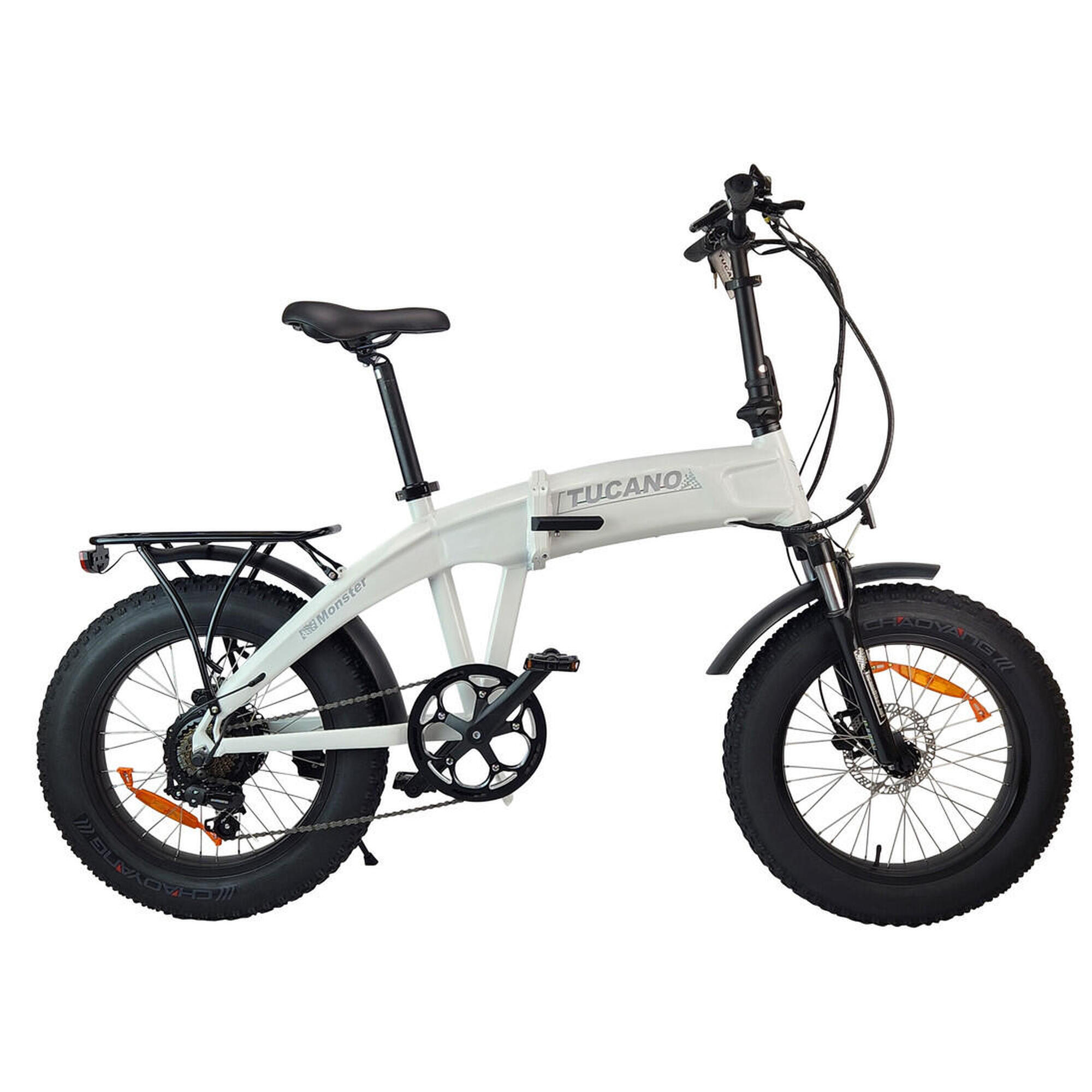 Tucano - Monster Hb 250w Sport Blanc - Fatbike - Blanc - No Size - Decathlon