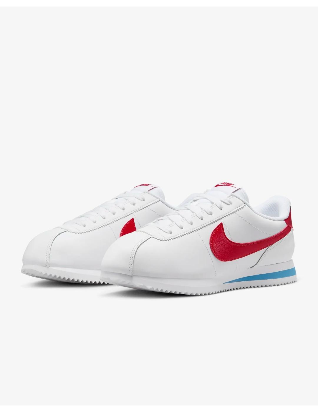 Zapatillas para Mujer Nike Cortez leather Blanco 3/7