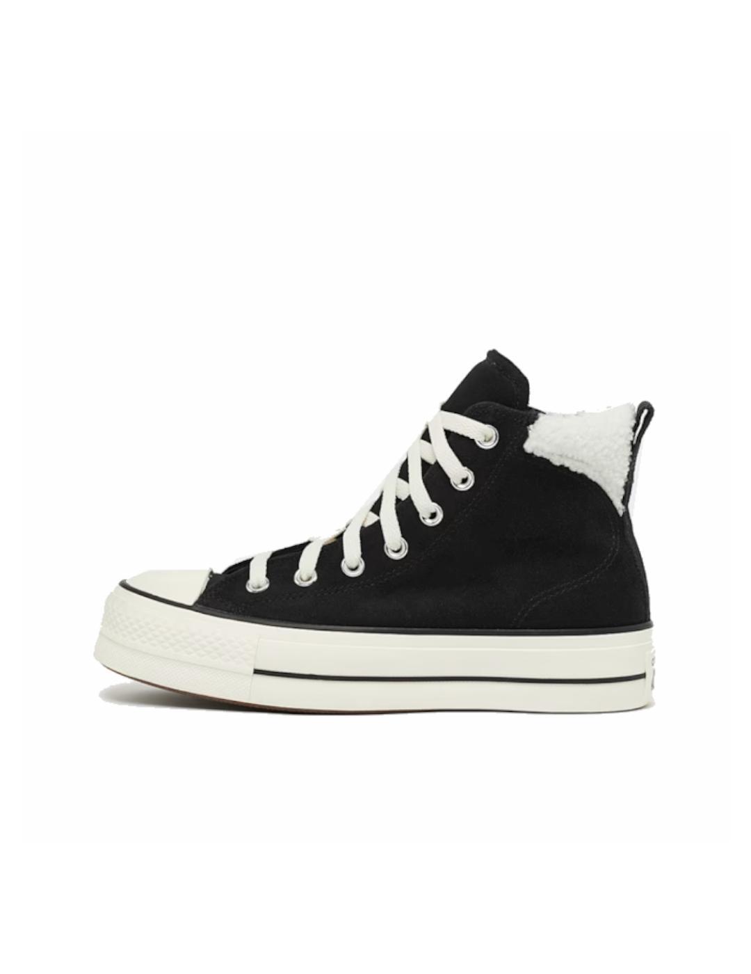Chaussures pour femme Converse en daim noir 2/4