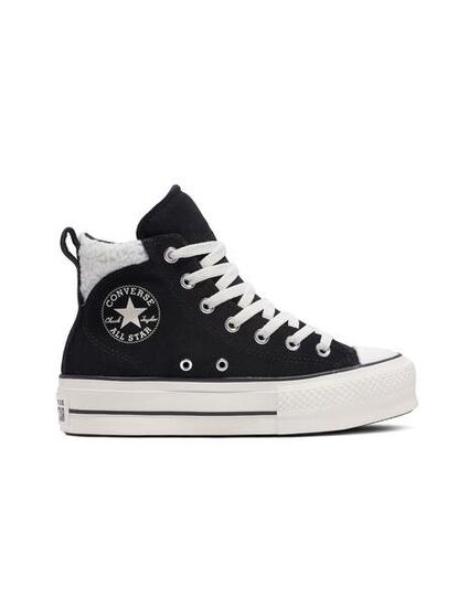 Scarpe da donna Converse in pelle scamosciata nere