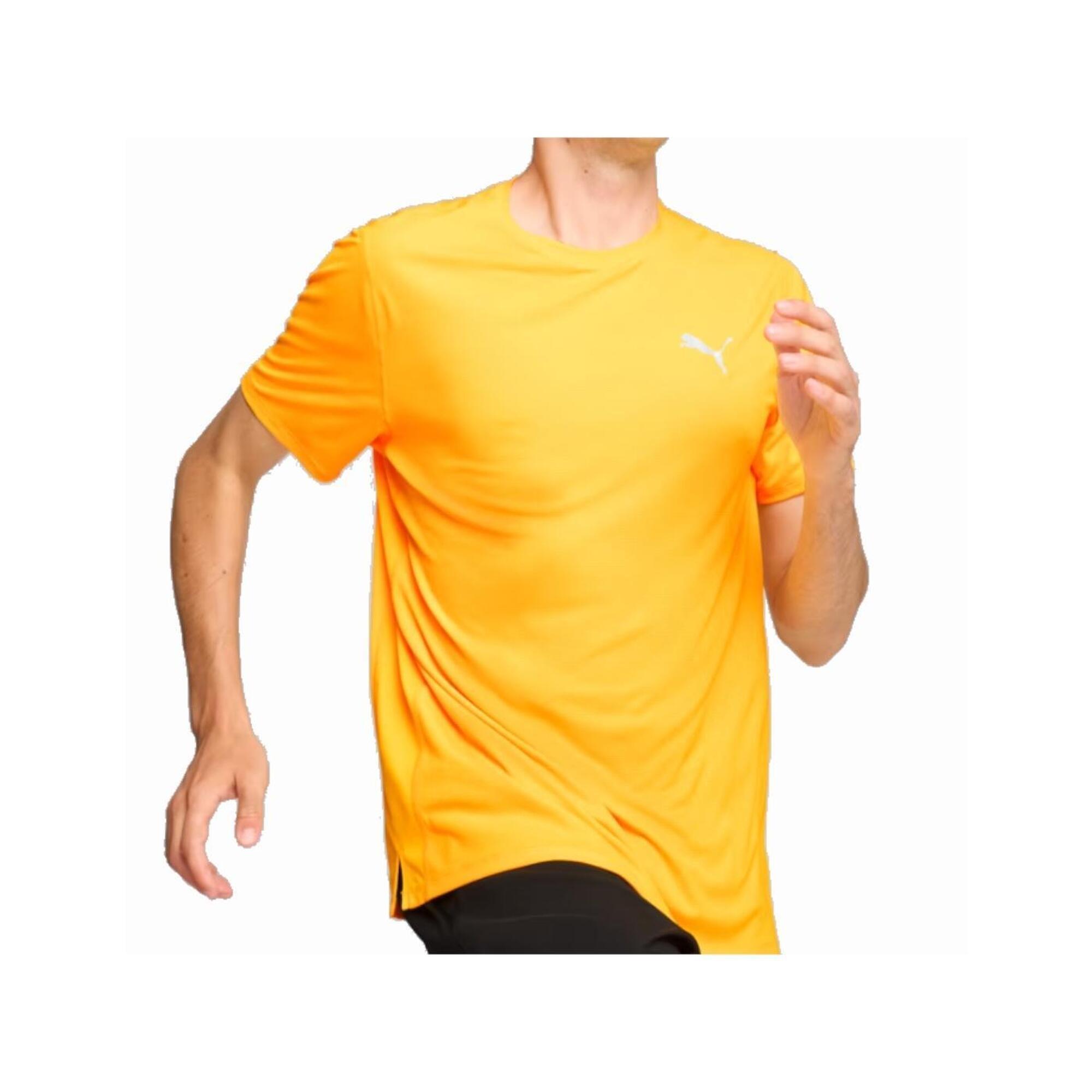 Puma - T-shirt Pour Homme Puma Run Favorite Velocity Orange - T-shirt Manches Courtes - Jaune|orange - 42 M/l - Decathlon