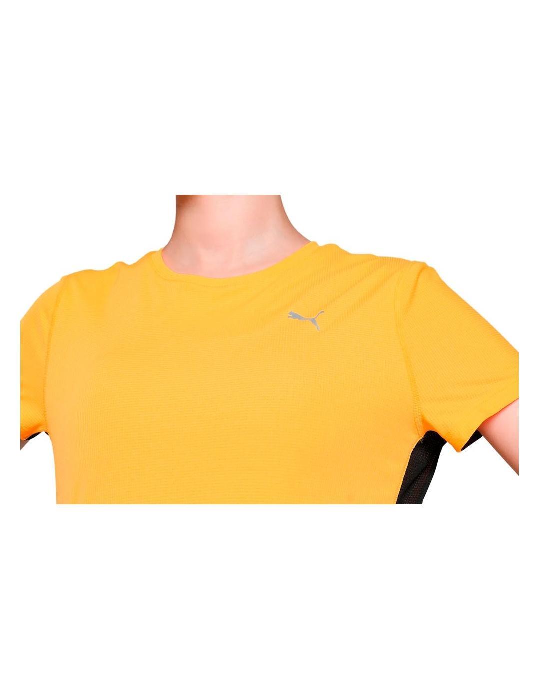 Maglietta per donna Puma run favorites velocity Arancione 4/4
