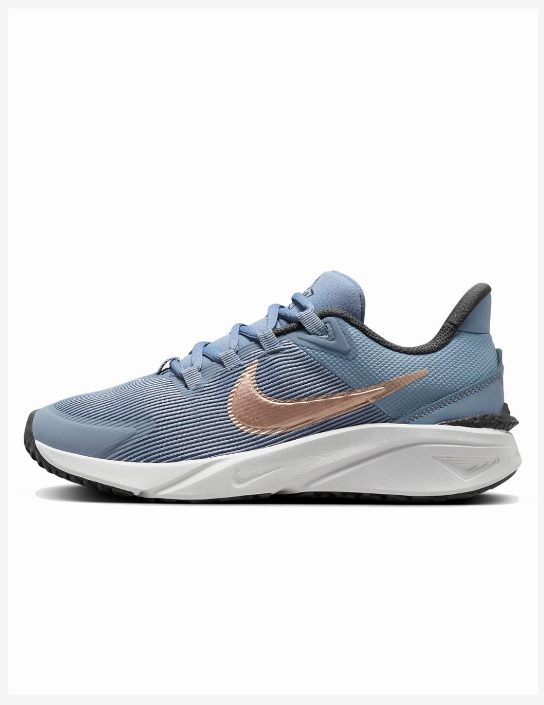Zapatillas para Niño Nike  star runner 4  Azul 2/5