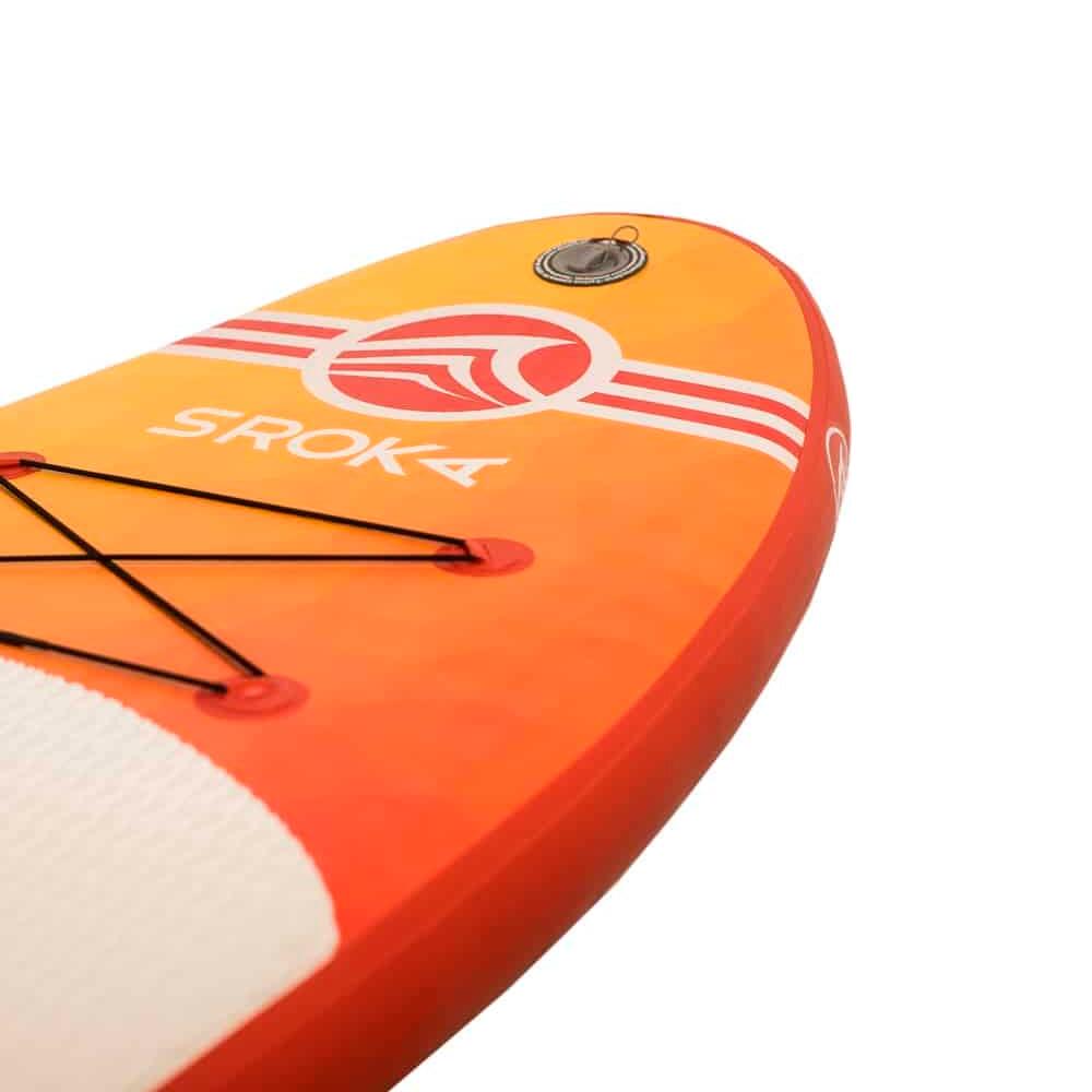 Conjunto de STAND UP PADDLE INSUFLÁVEL Sroka Paddle 10'6 Laranja Malibu 3/5