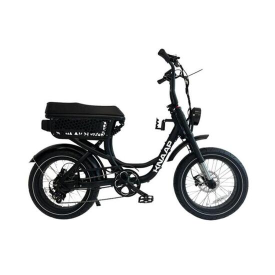 KNAAP LON - Électrique Fatbike - Noir