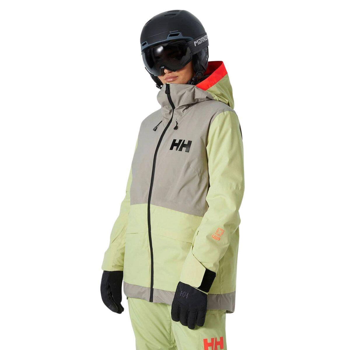 Veste de ski - femme - imperméable, chaude - vert clair 1/7