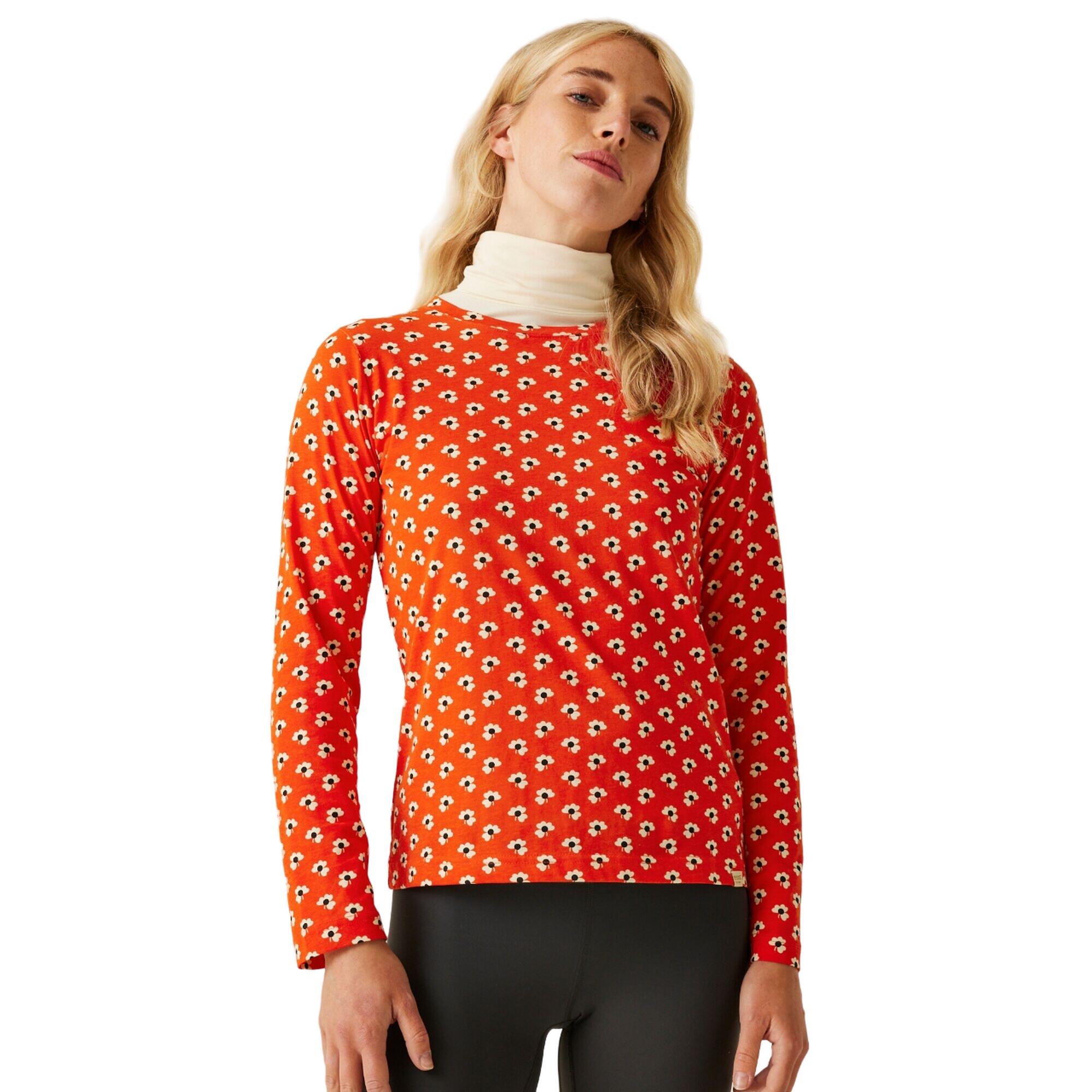 Tshirt ORLA KIELY Femme (Rouge) 3/4