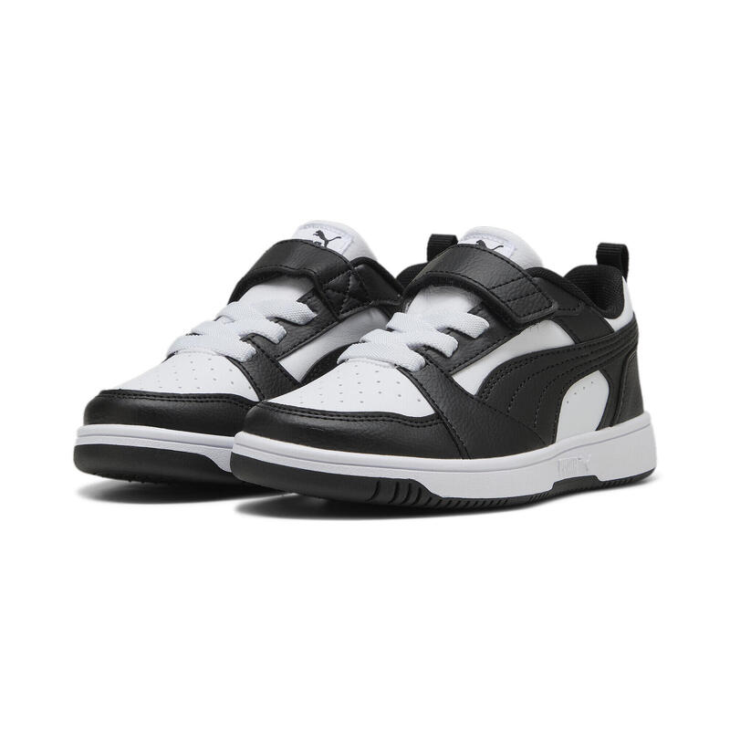 Baskets Rebound V6 Lo Enfant PUMA White Black