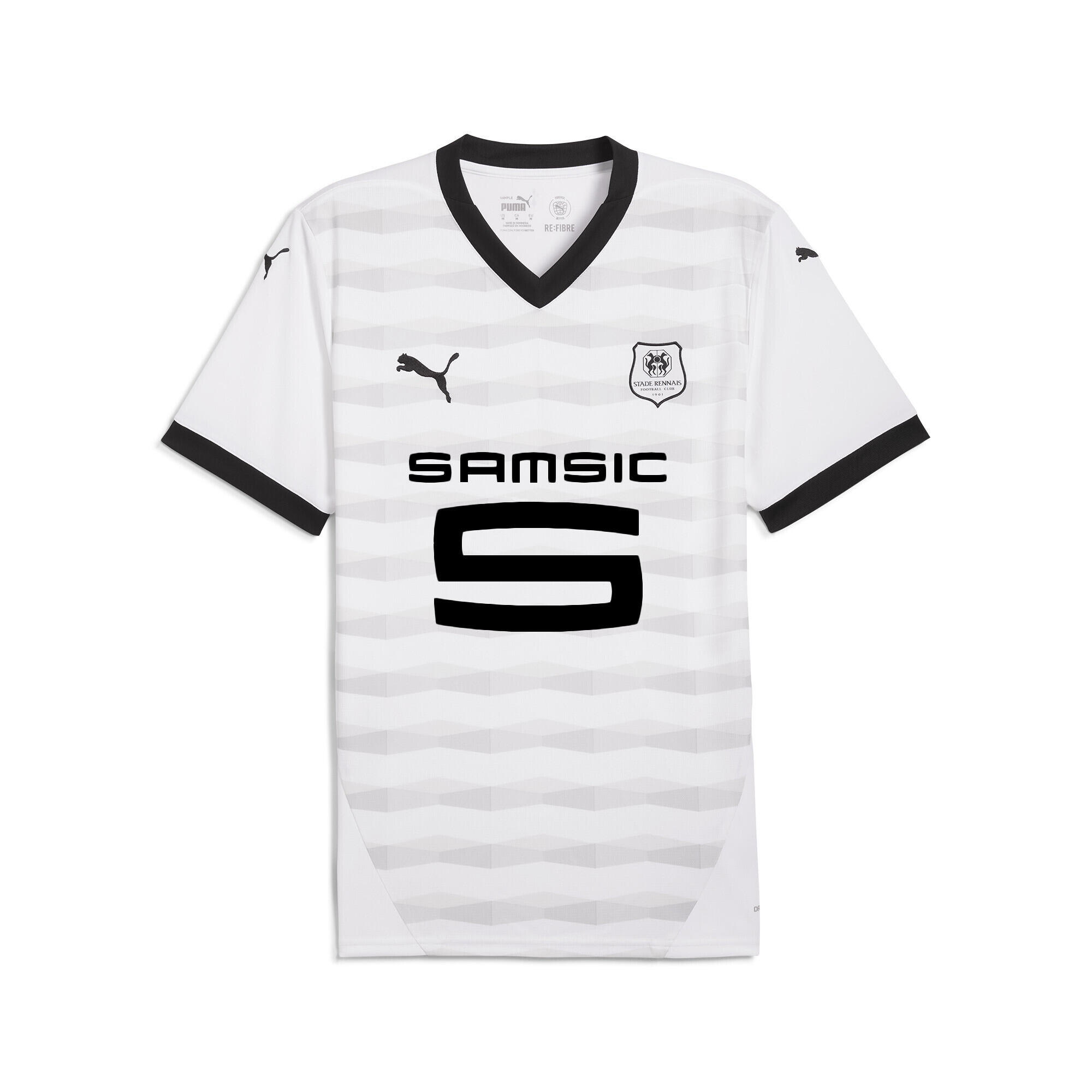 Camiseta Stade Rennais F.C. 2.ª equipación 24/25 Hombre PUMA White Black 1/7