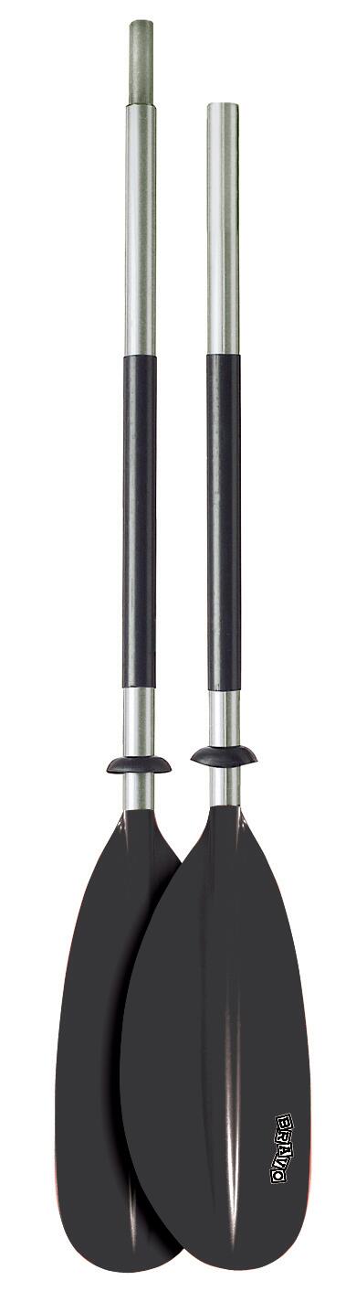 SCOPREGA Collapsible 2 Piece Kayak Paddle Black - 220cm