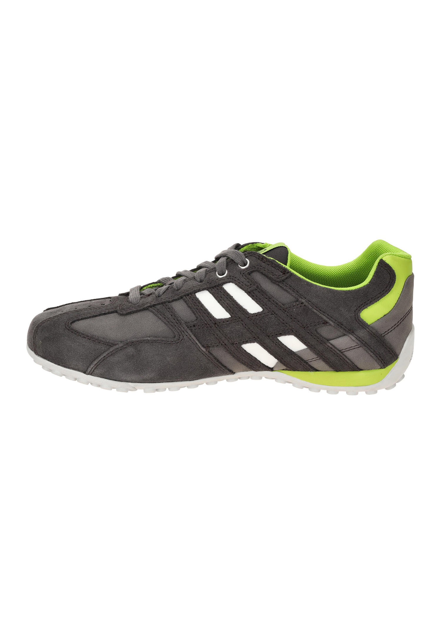 Geox UOMO SNAKE A -  Herren Leder Sneaker U4507 A 022EK grau 3/6