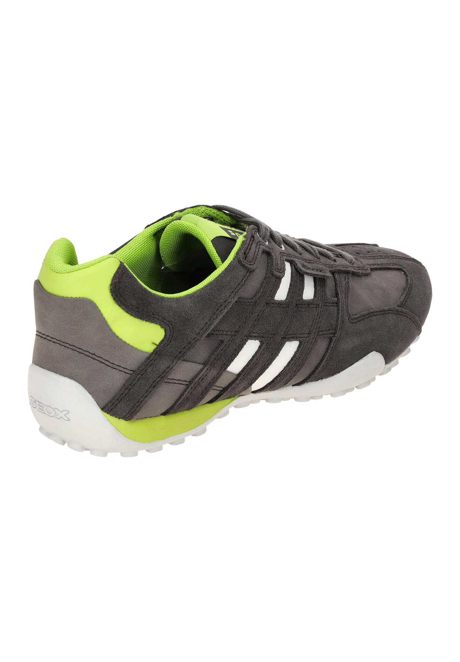 Geox UOMO SNAKE A -  Herren Leder Sneaker U4507 A 022EK grau 4/6