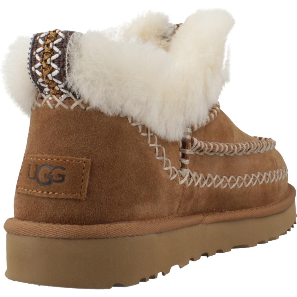 UGG Classic Mini Alpine Botines mujer en cuero, color cuero UGG