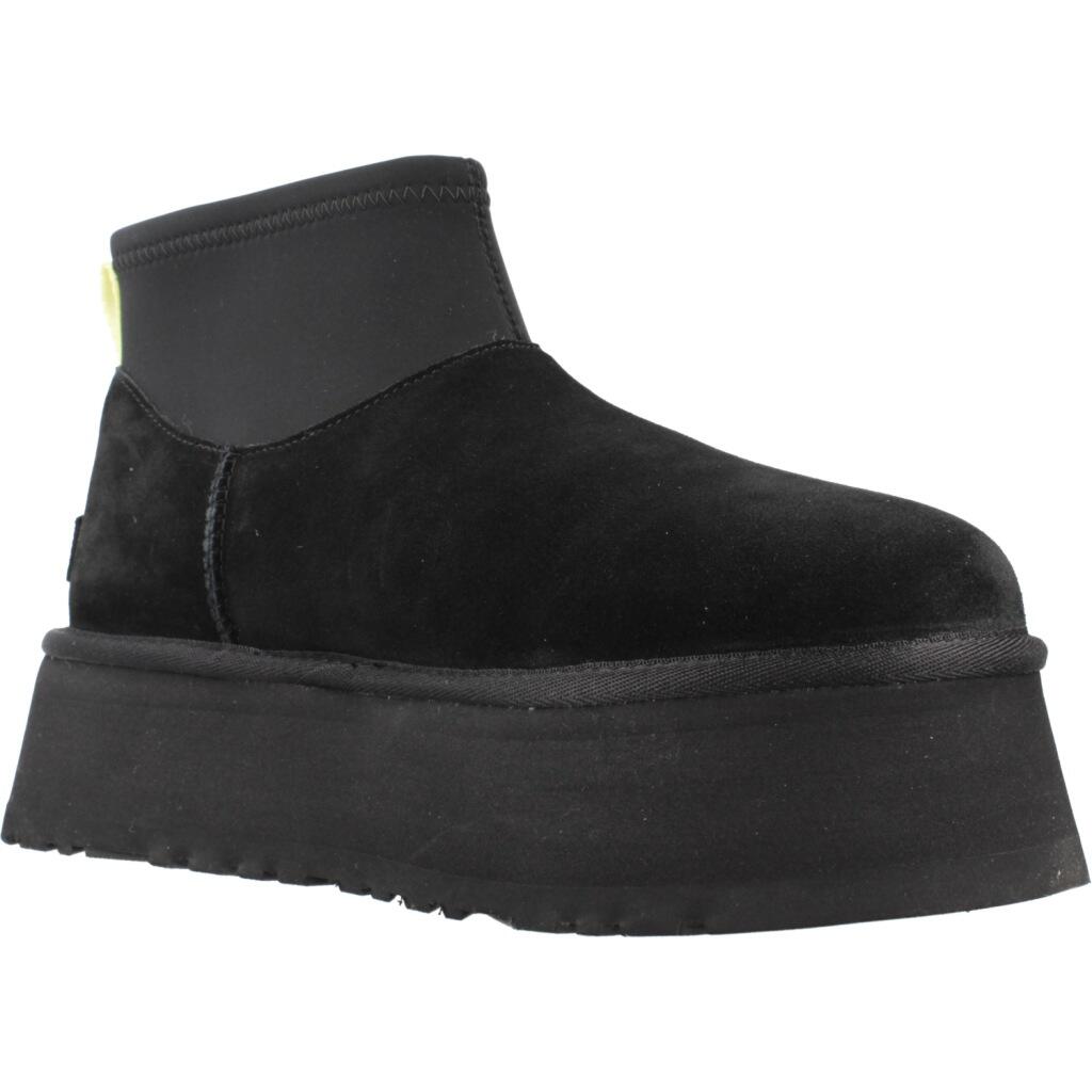 Ugg Modèle Classic Mini Dipper Couleur Noir 5/5
