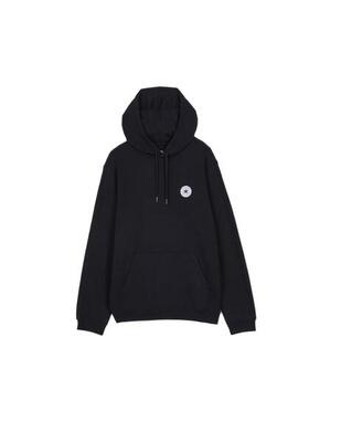 Jersey y sudadera para Hombre Converse Chuck taylor patch pullover hoodie Negro
