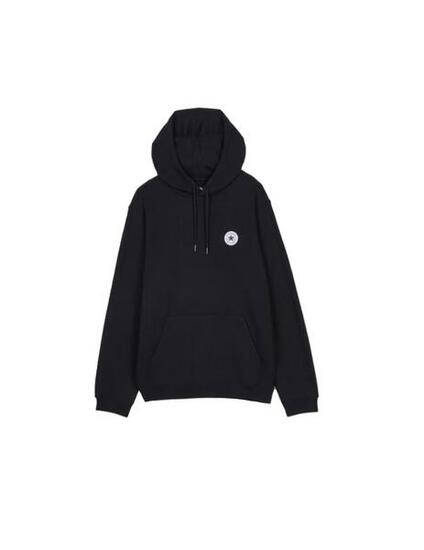 Jersey y sudadera para Hombre Converse Chuck taylor patch pullover hoodie Negro