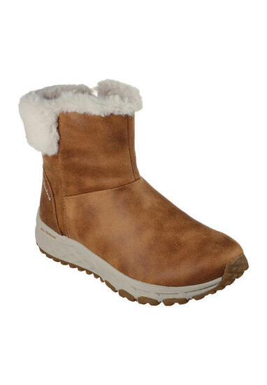 SKECHERS ESCAPE PLAN - COZY COLLAB Brązowy