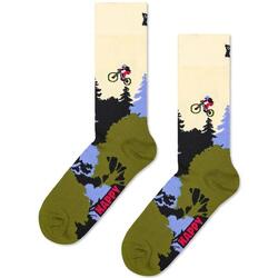 Chaussettes Happy Socks Modèle Mountain Bike Sock Couleur Vert