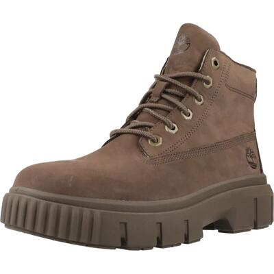 Schoenen timberland greyfield dames leer bruin