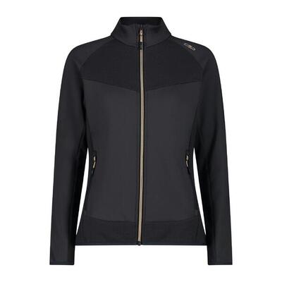 Fleecevesten truien dames - cmp w mountain zip jacket - anthracite
