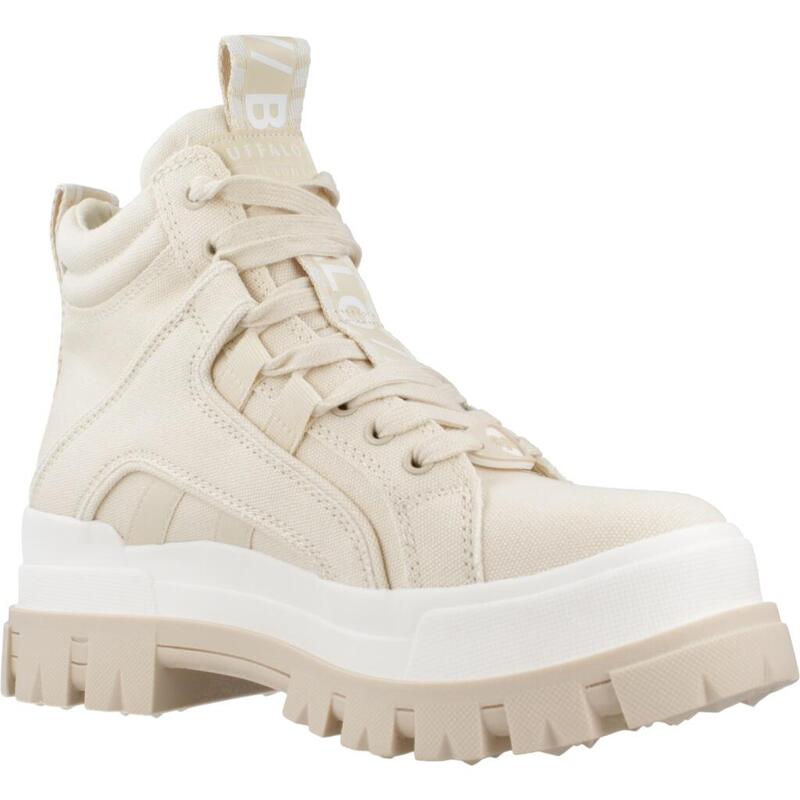 Botines Mujer Buffalo Botines Mujer Buffalo Aspha Nc Mid Beis Beis