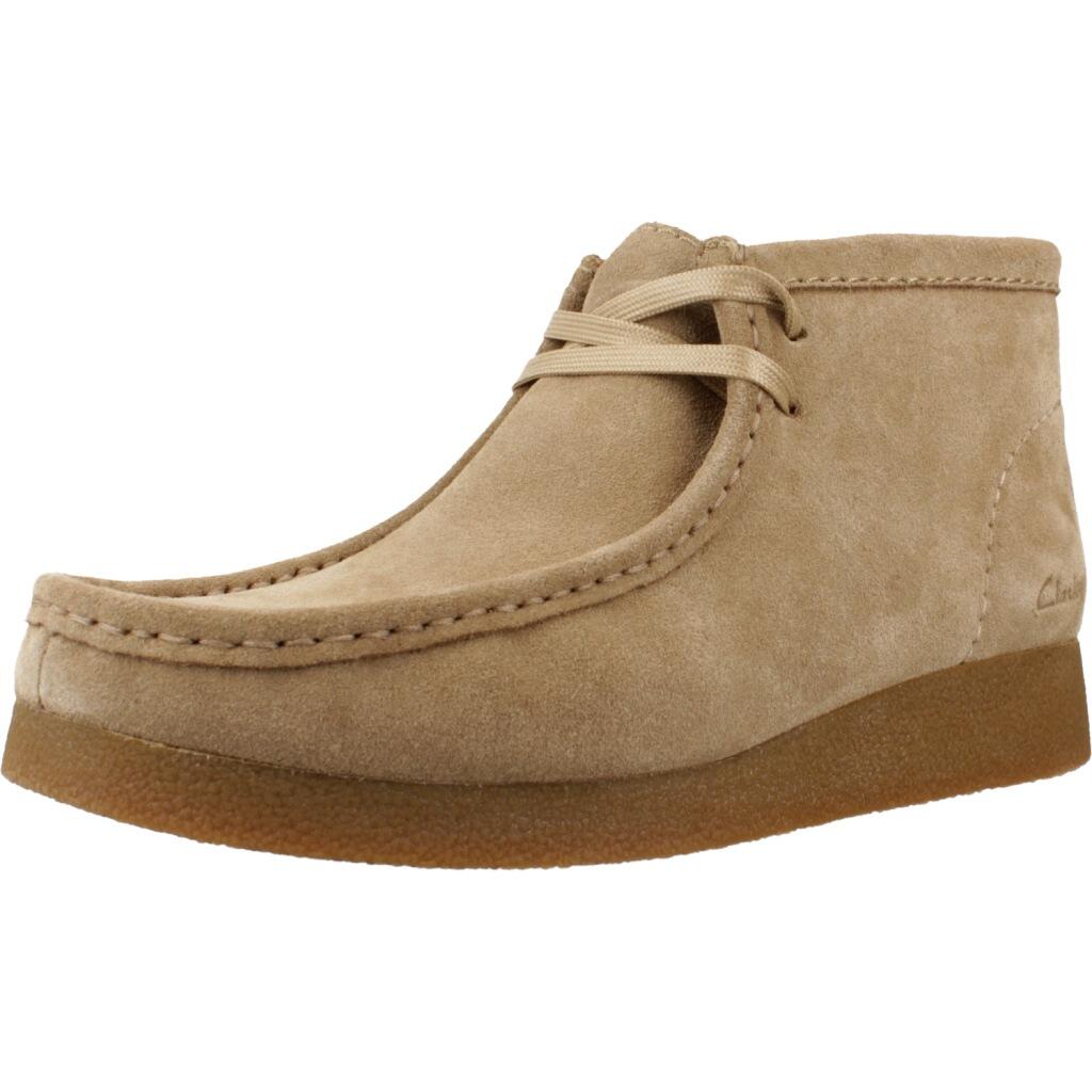Clarks Modelo Wallabeeevobt Cor Castanho Claro