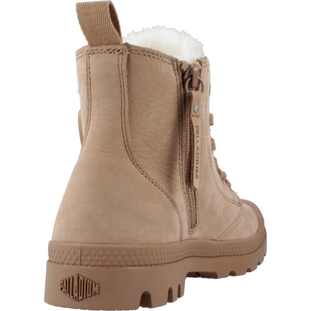 Palladium Modèle Pampa Hi Zip Wl Couleur Nue 3/5