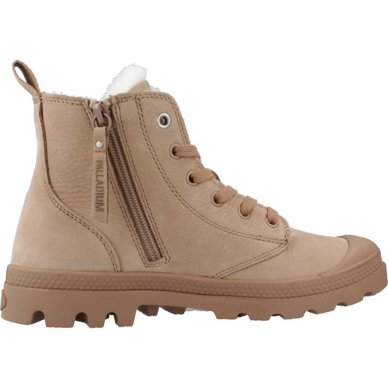 Botines Mujer Palladium Pampa Hi Zip Wl Nude