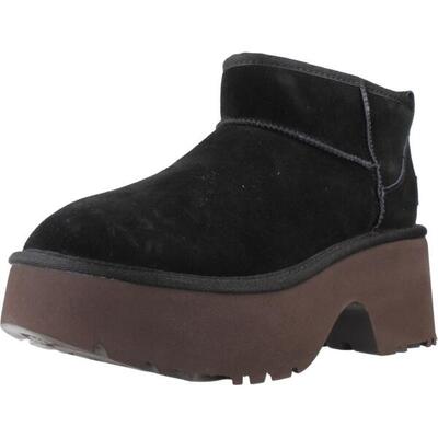 Botines Planos Mujer Ugg W Classic Ultra Mini New Marrón
