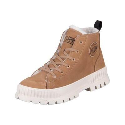 PALLADIUM Pallashock Zip Warm Unisex Boots Stiefelette Leder 74353-252-M braun