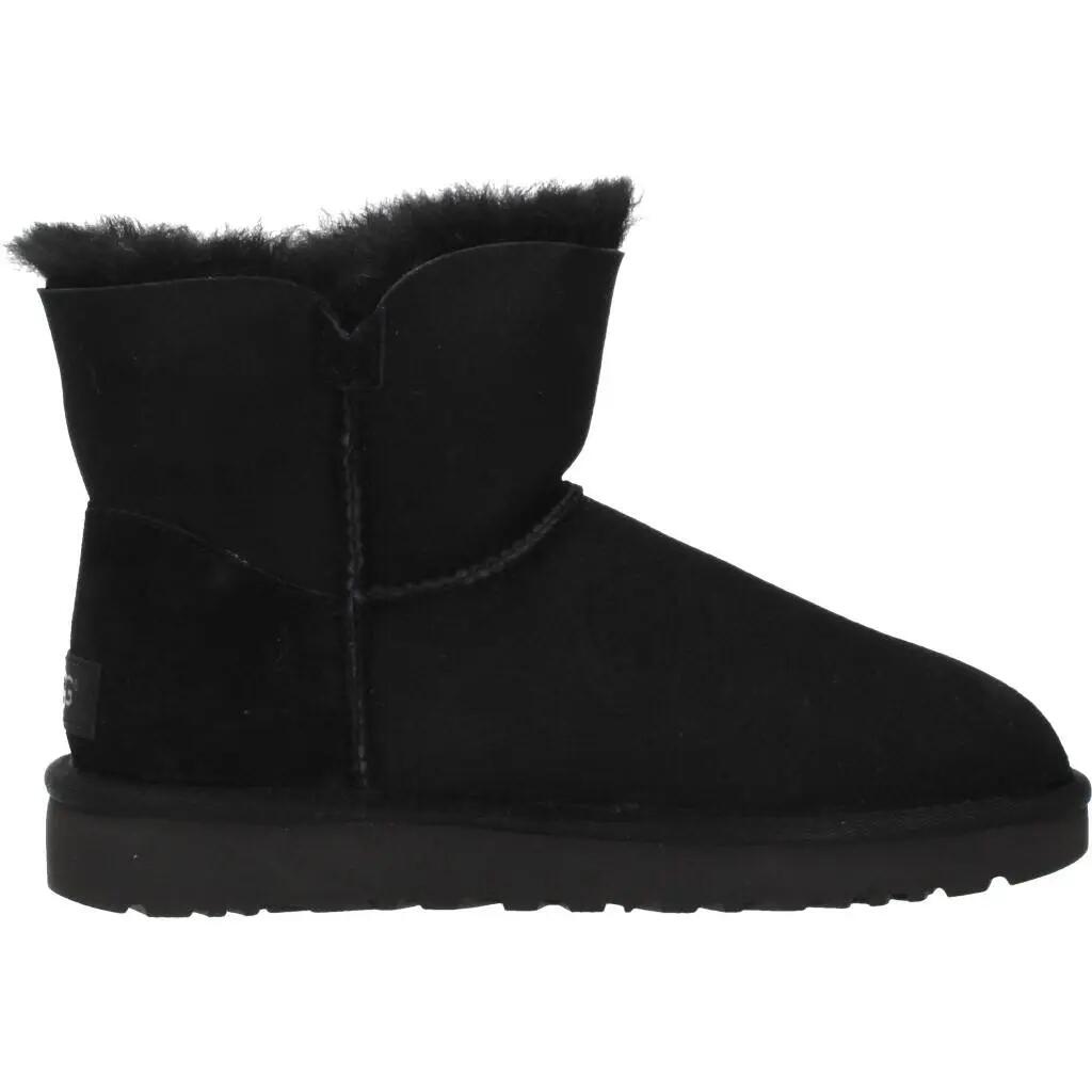 Ugg Modèle Ugg Mini Button Couleur Noir 4/5