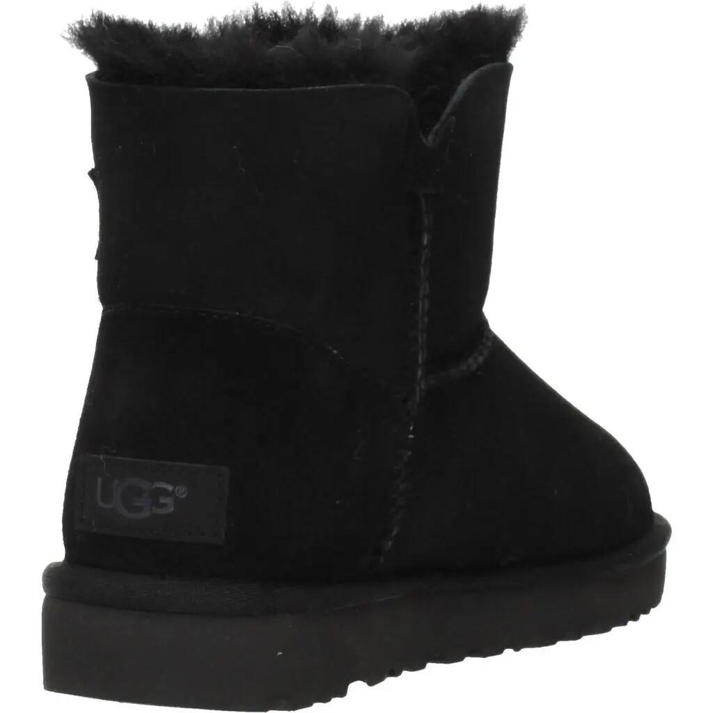 Ugg Modèle Ugg Mini Button Couleur Noir 3/5