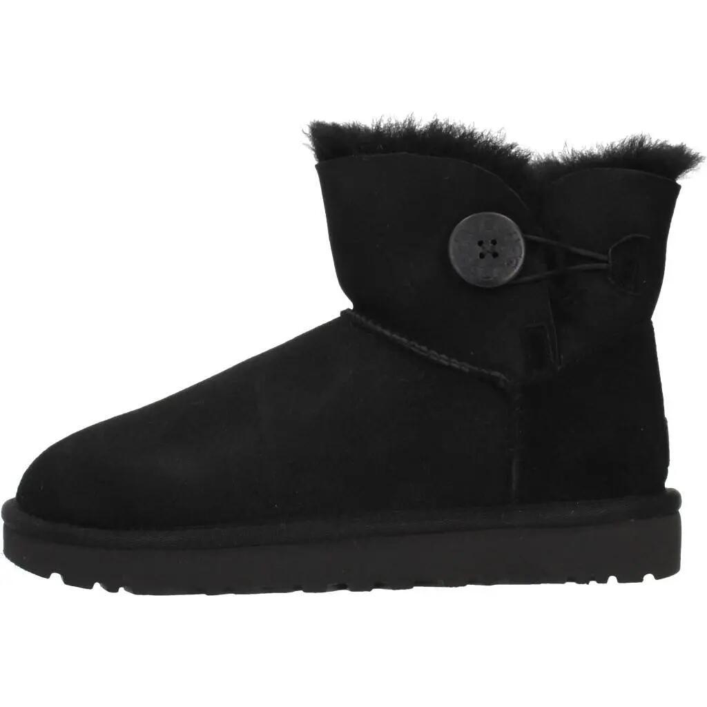Ugg Modèle Ugg Mini Button Couleur Noir 2/5