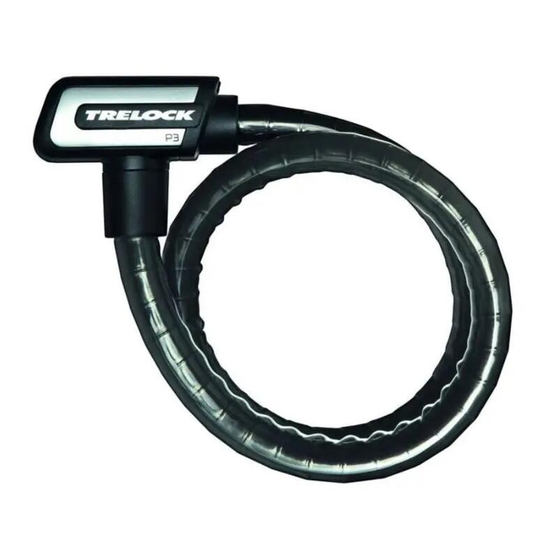 Antifurt Bicicleta Trelock P 3 110/19 - L 110 Cm, Negru