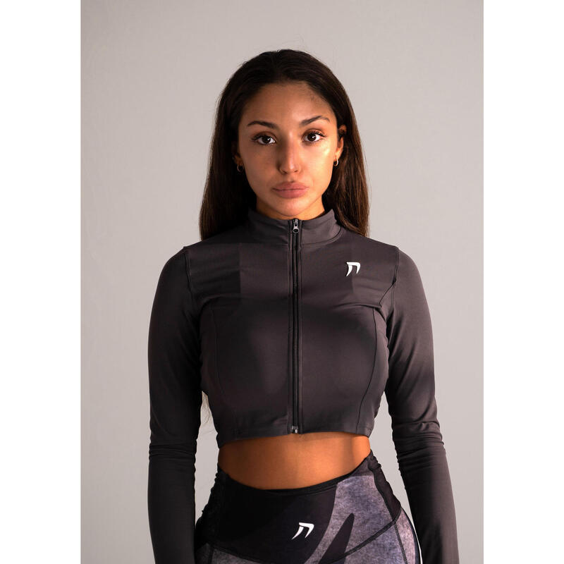 Crop Top Mikina KFIT® Shade