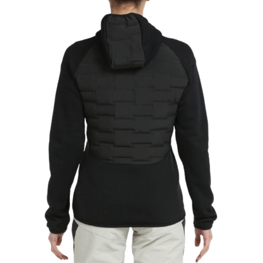 Anoraque híbrido para mulher +8000 DOMBEYA. Preto 4/4