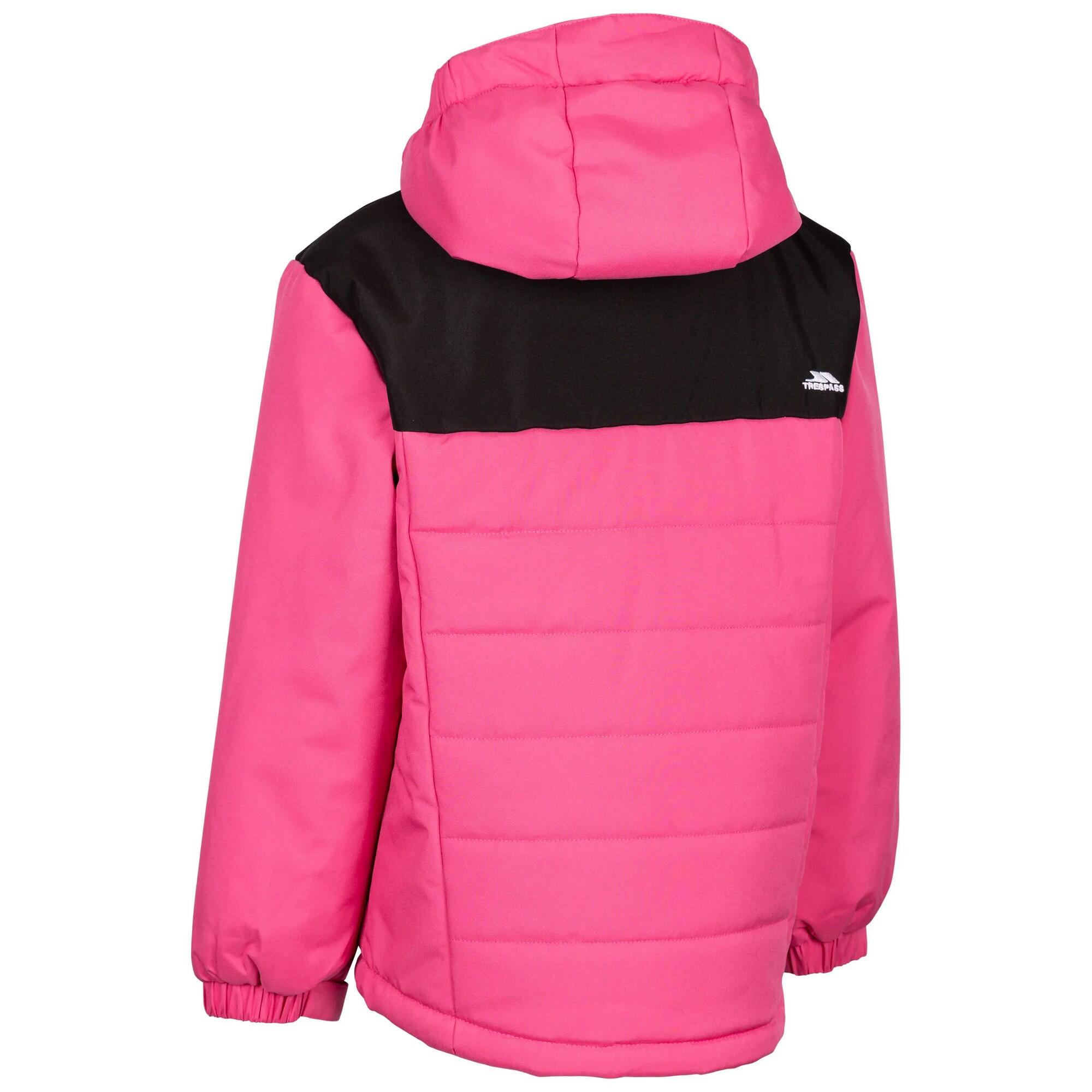 Giacca Da Sci Bambini Trespass Halston Rosa Tenue 2/5