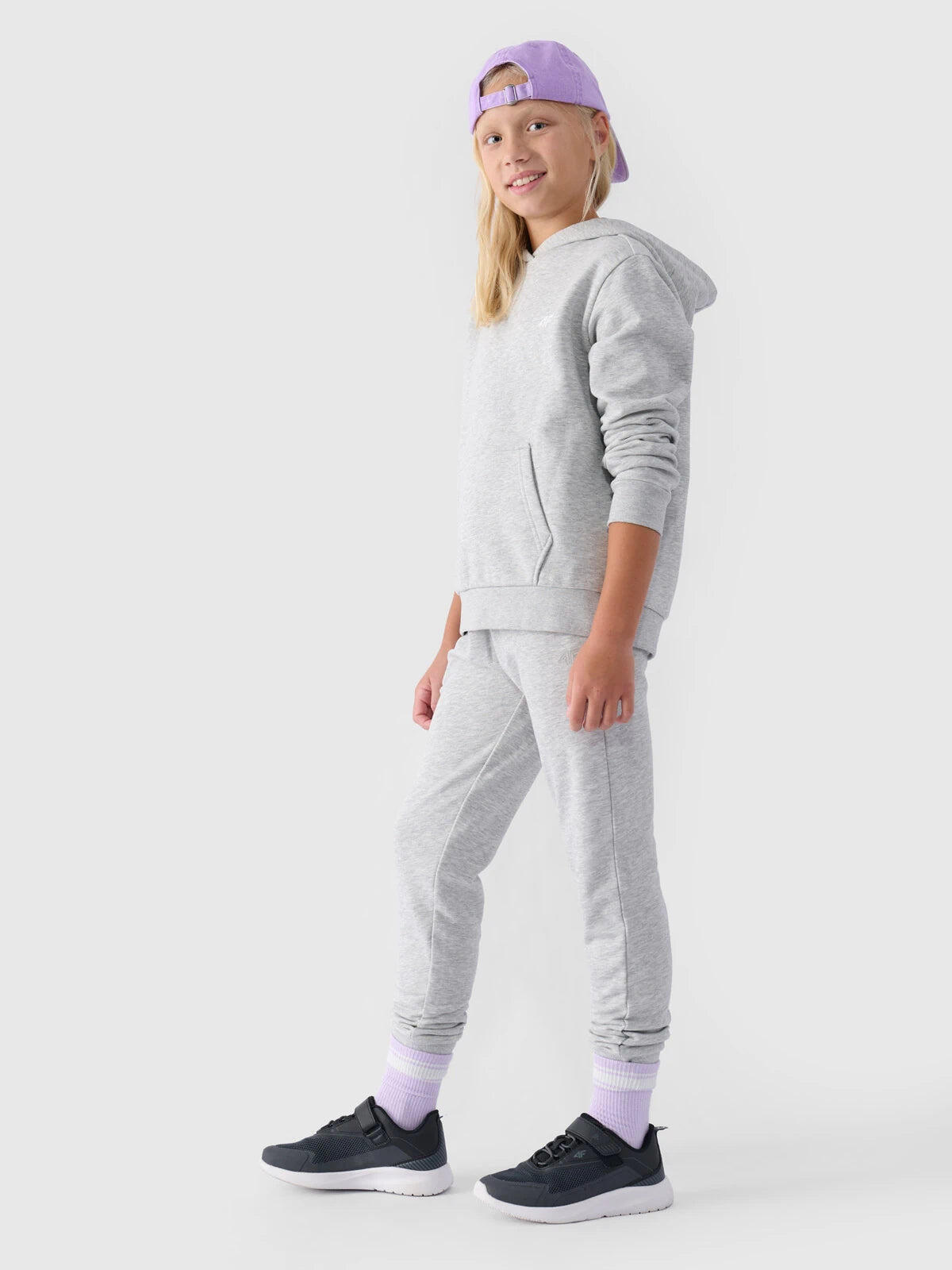 Pantalon De Jogging Fille Gris 2/4