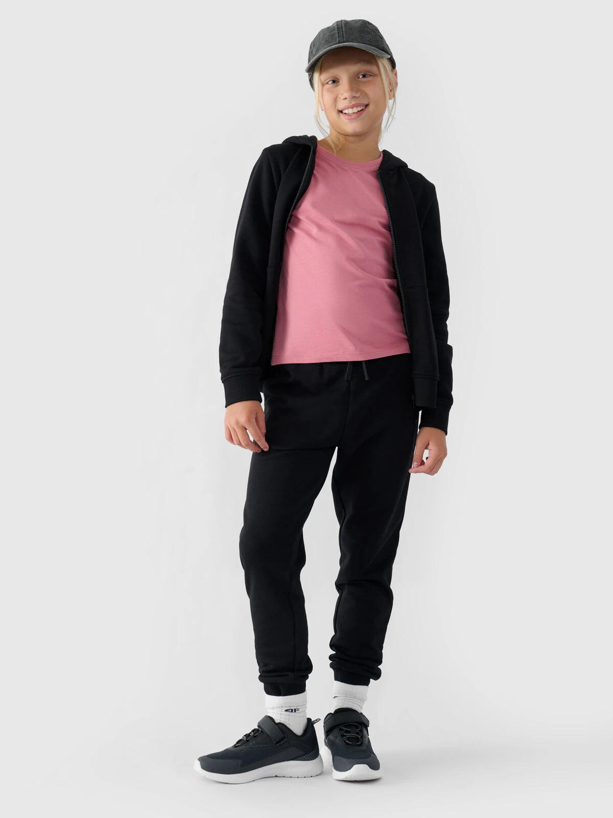 Pantalon De Jogging Fille Noir 2/6